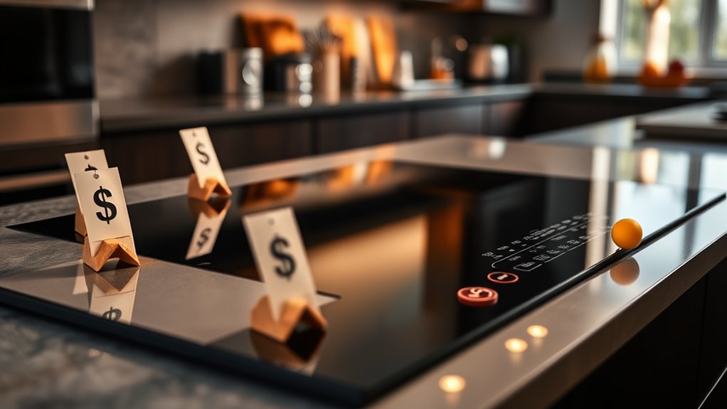 induction cooktop price ranges