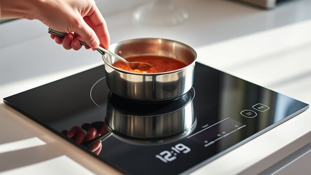 instant accurate heat adjustment