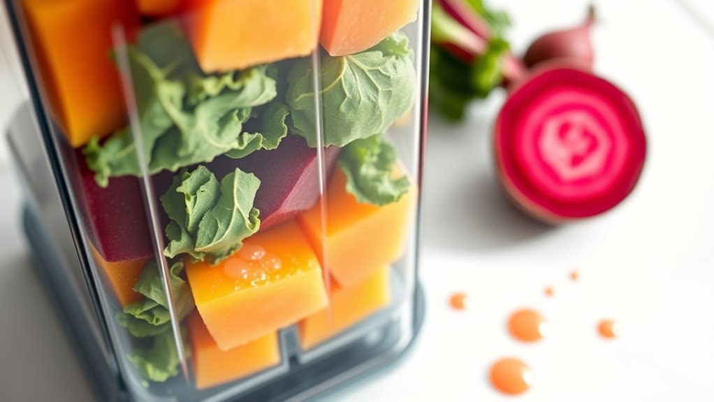 juicing using a blender