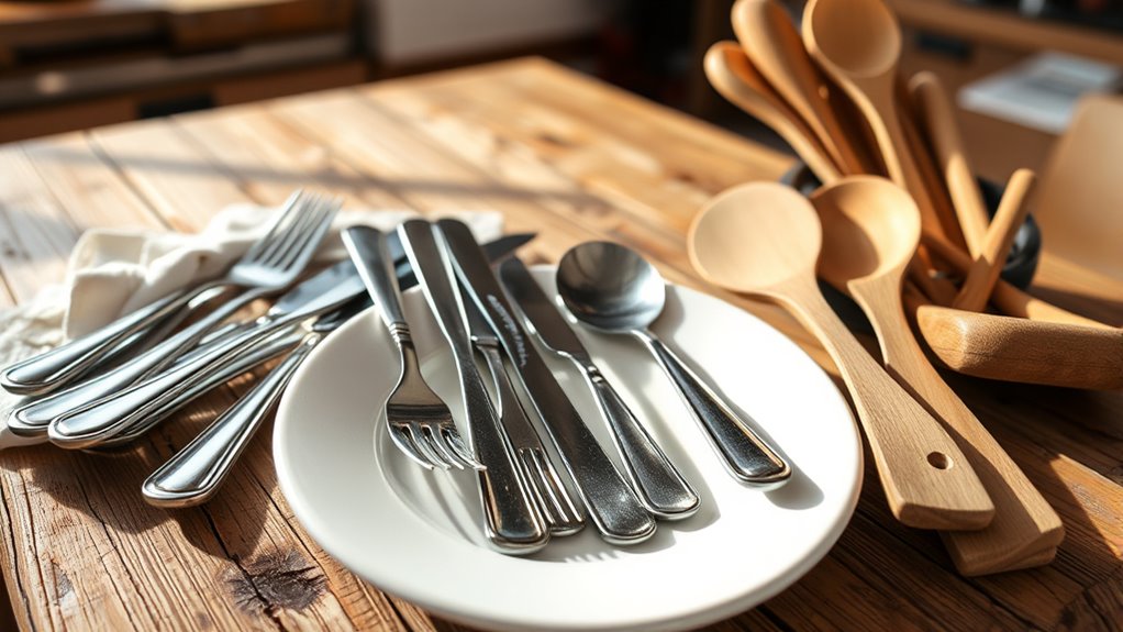kitchen tools versus cutlery