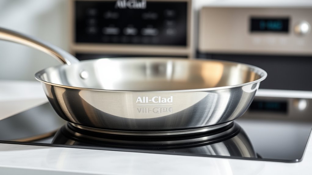 magnetic base for induction