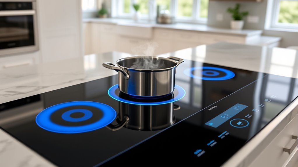 magnetic cookware heats efficiently