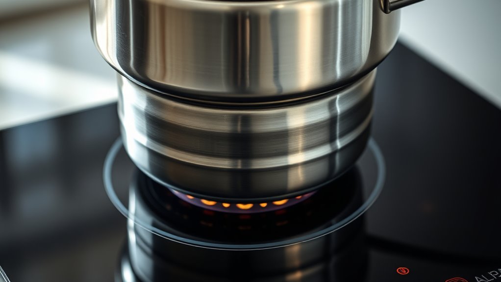 magnetic fields heat cookware