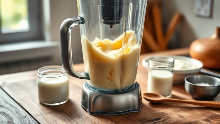 make butter using blender