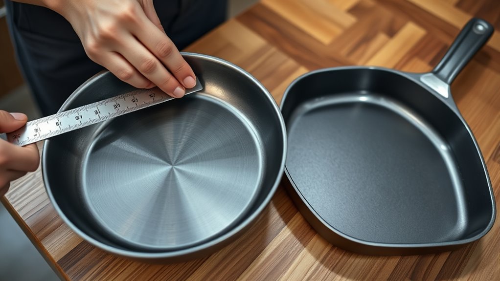 measure inside for accuracy