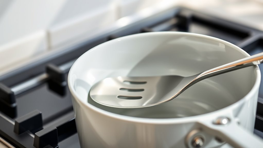 metal utensils safe