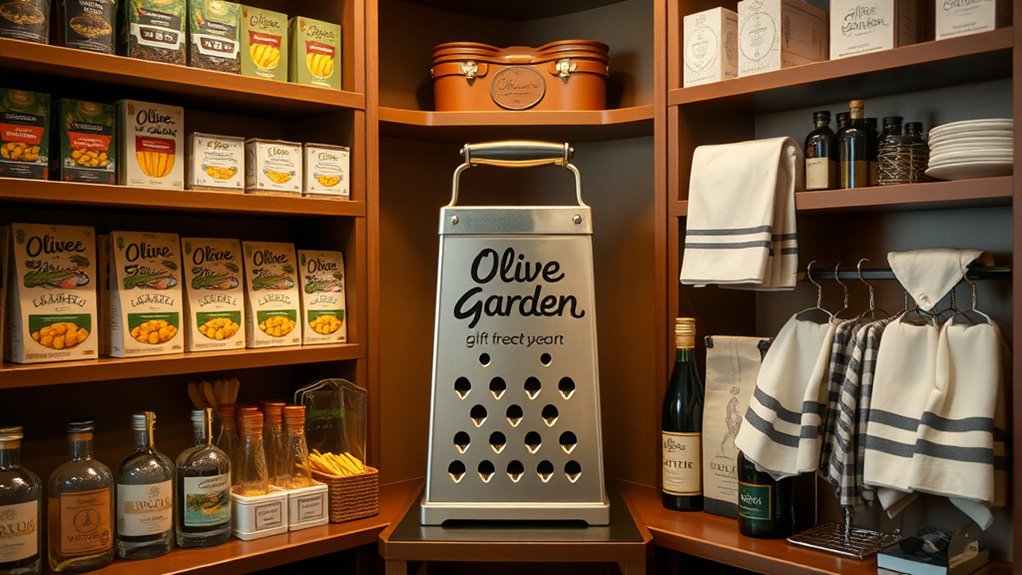 olive garden branded merchandise