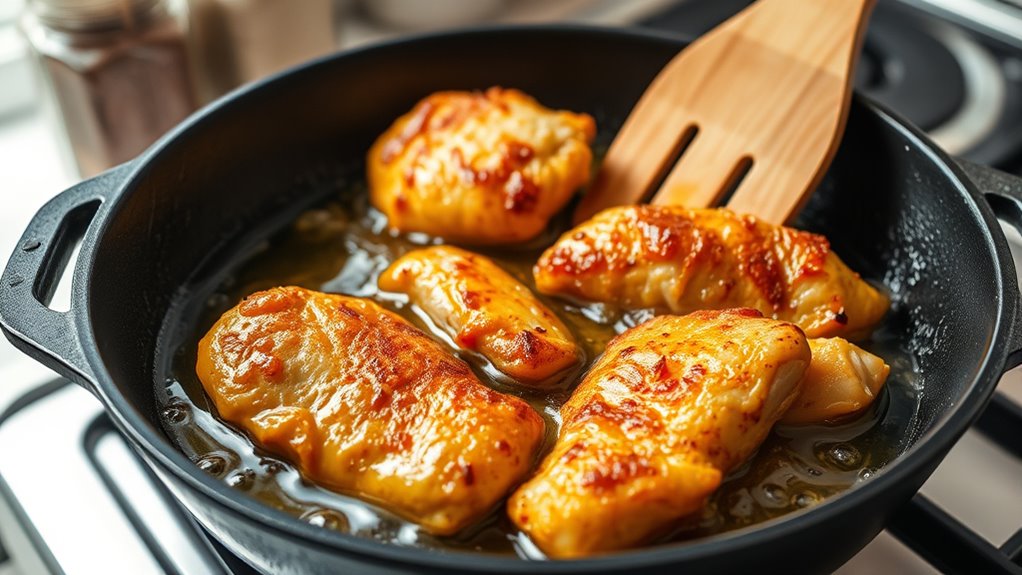 pan fried crispy chicken