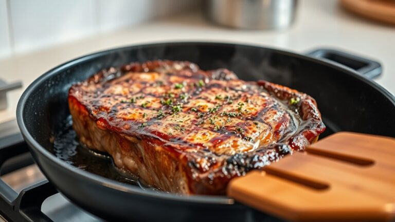 pan fried t bone steak cooking time
