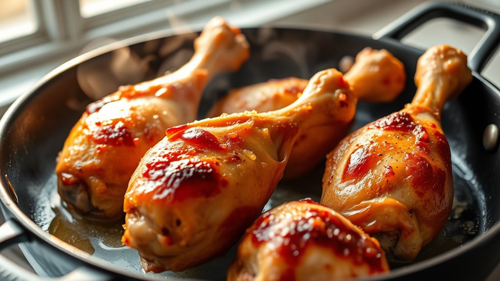pan fry chicken until cooked