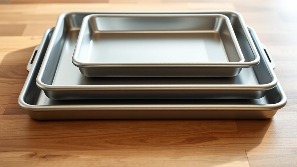 pan sizes and capacities
