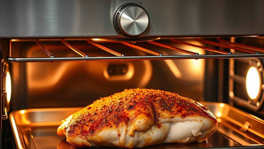 preheat broil bake monitor