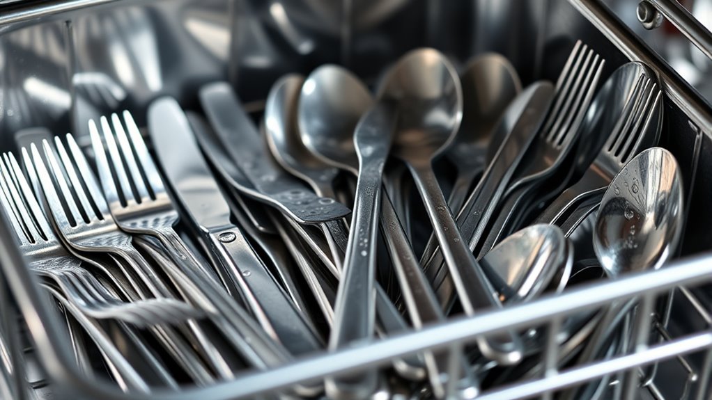 proper utensil arrangement protects