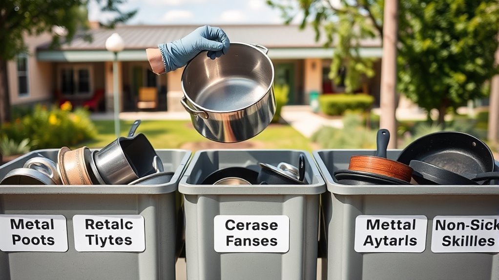 recycle cookware at centers