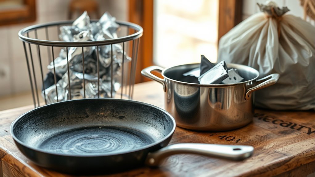 recycle metal cookware properly