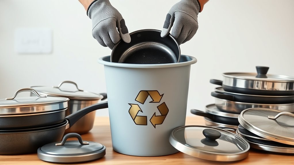 recycle or donate cookware