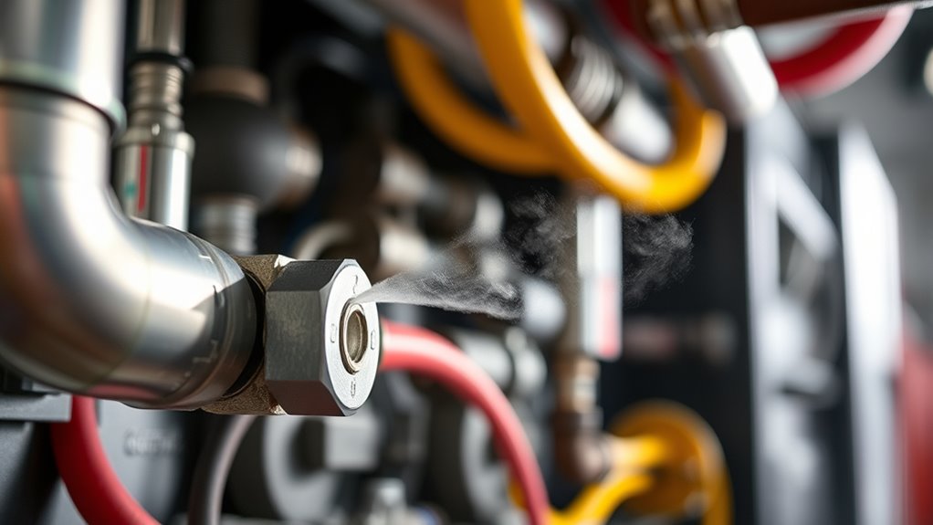 refrigerant blends escape through leaks