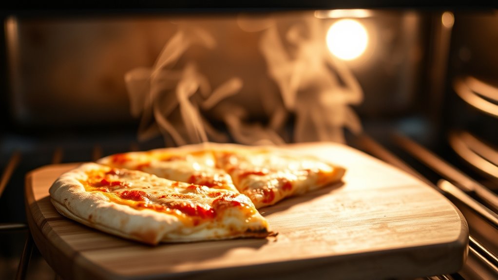 reheat pizza in oven
