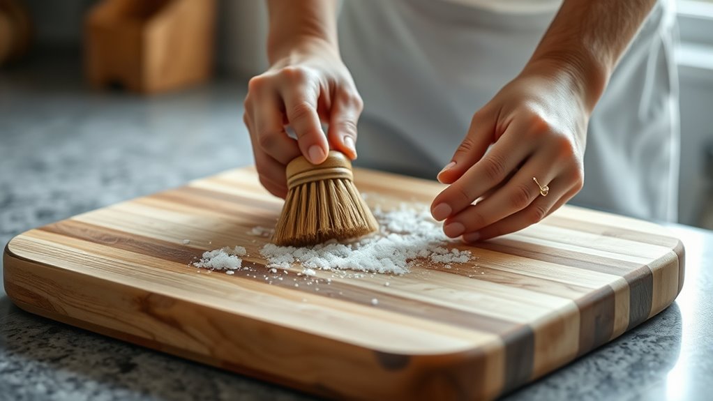 remove debris before cleaning