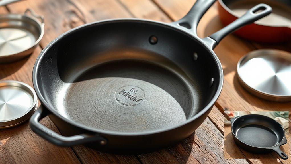 responsive durable versatile cookware