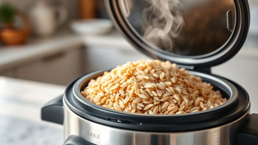 rice cookers cook brown rice