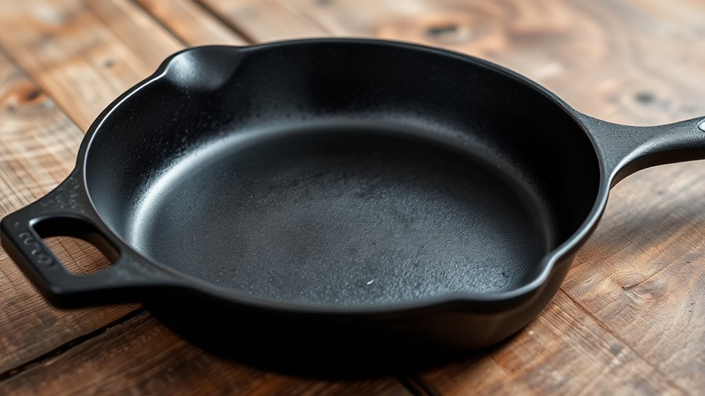 round flat cooking pan