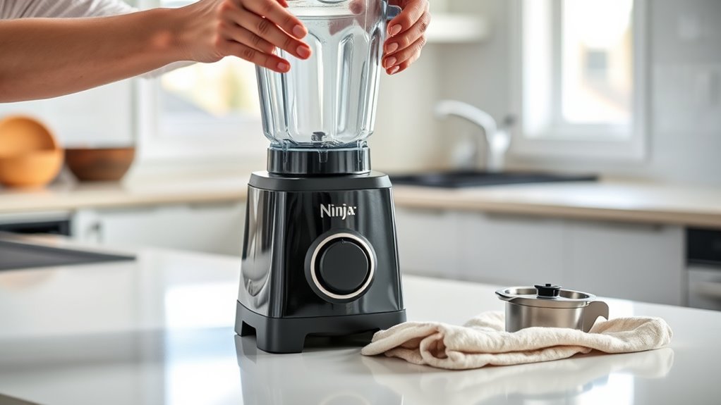 safe blender disassembly instructions