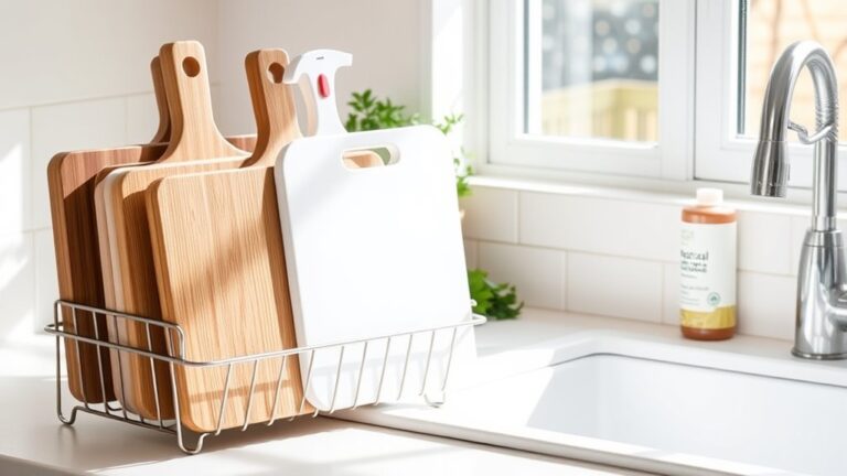 safe cutting board storage