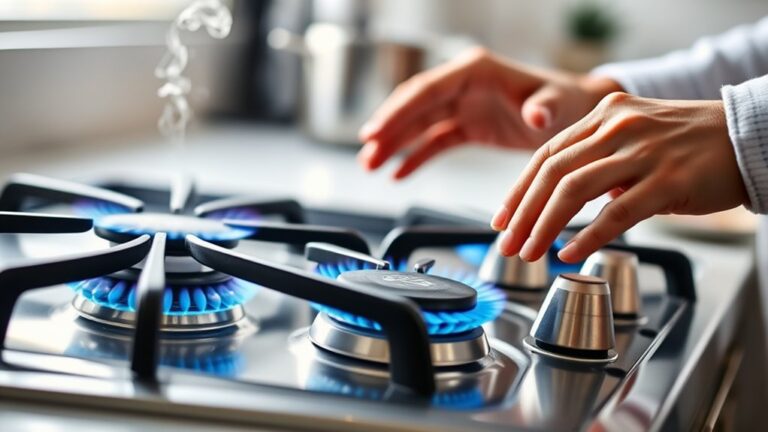 safe gas cooker usage