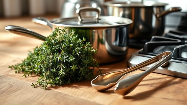 safe thyme cooking practices