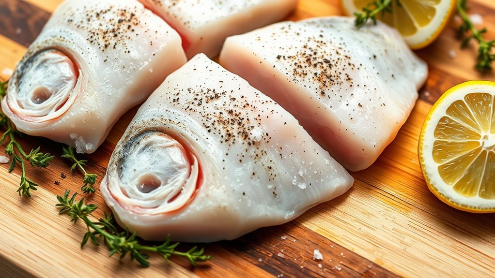 season with herbs and salt