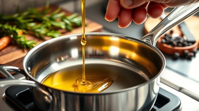 seasoning stainless steel cookware