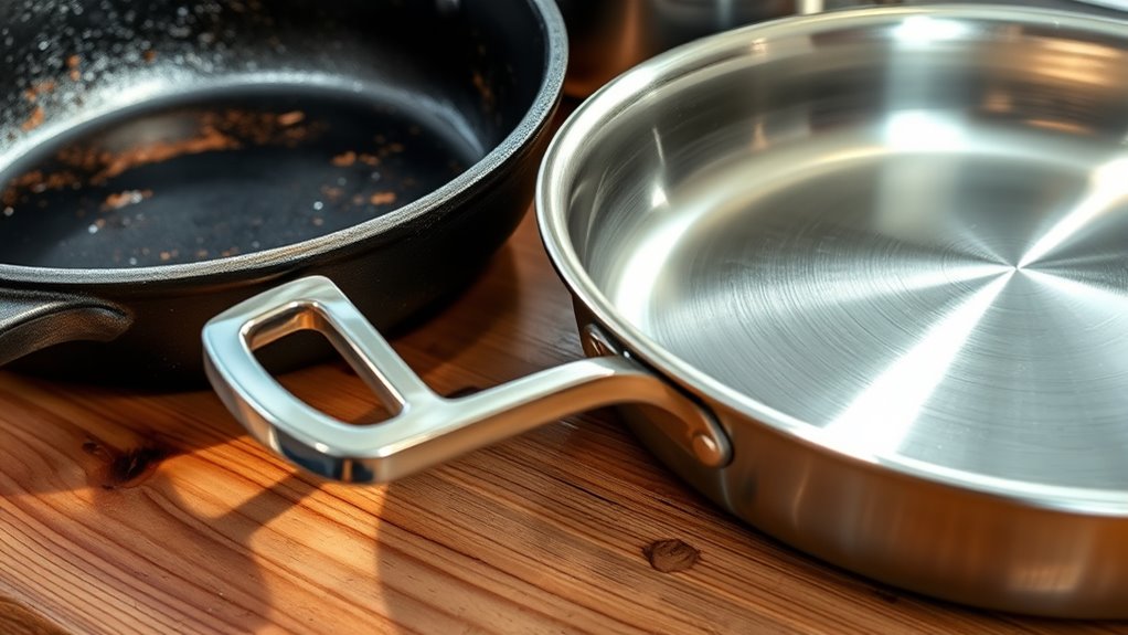 seasoning varies by material