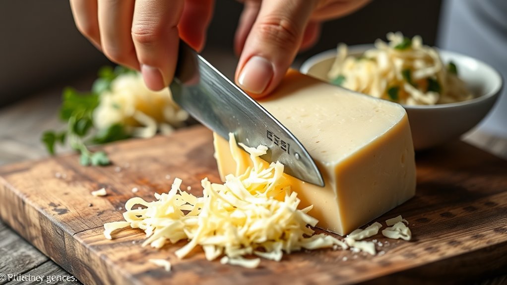 shred cheese without grater