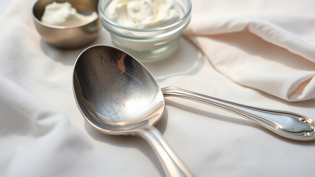 silver tarnish forms easily