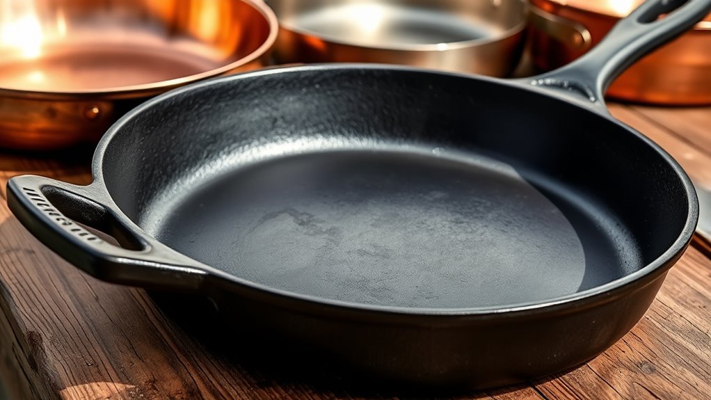 skillet materials benefits and considerations