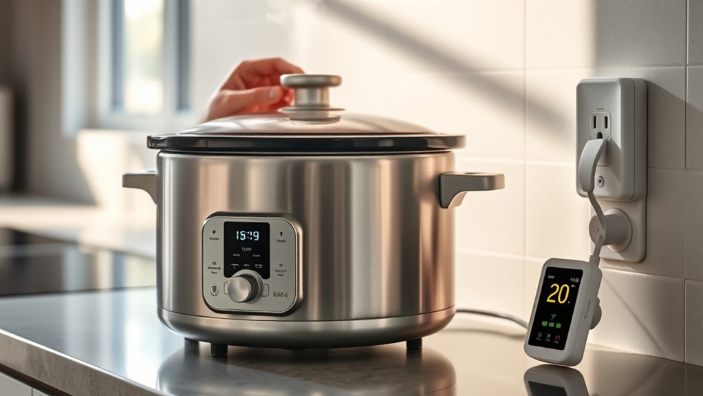 slow cooker energy consumption