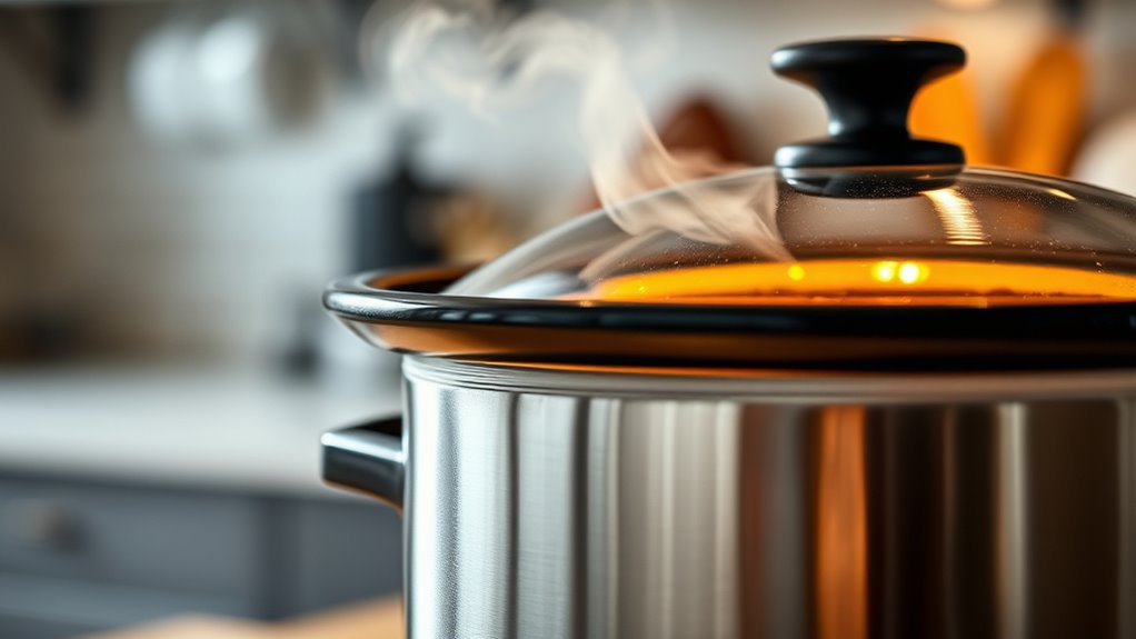 slow cooker temperature range