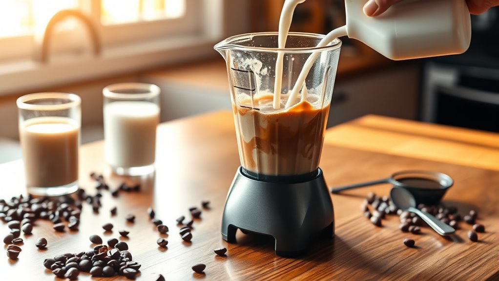 small blender coffee shake