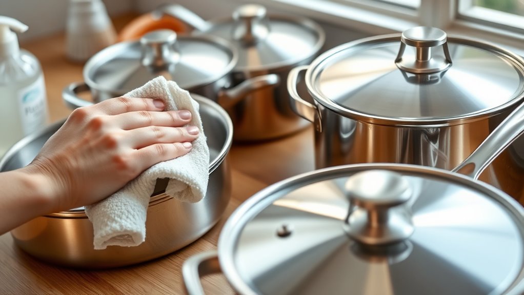 stainless steel cookware tips
