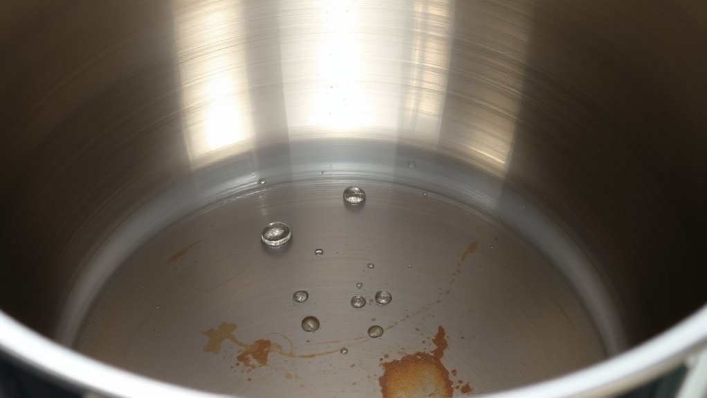 stains from water oils