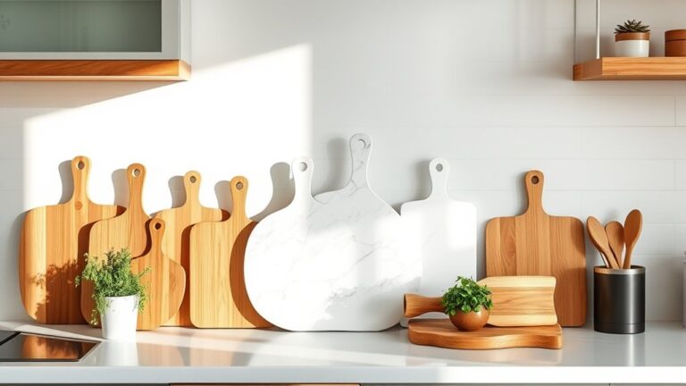 stylish kitchen counter display
