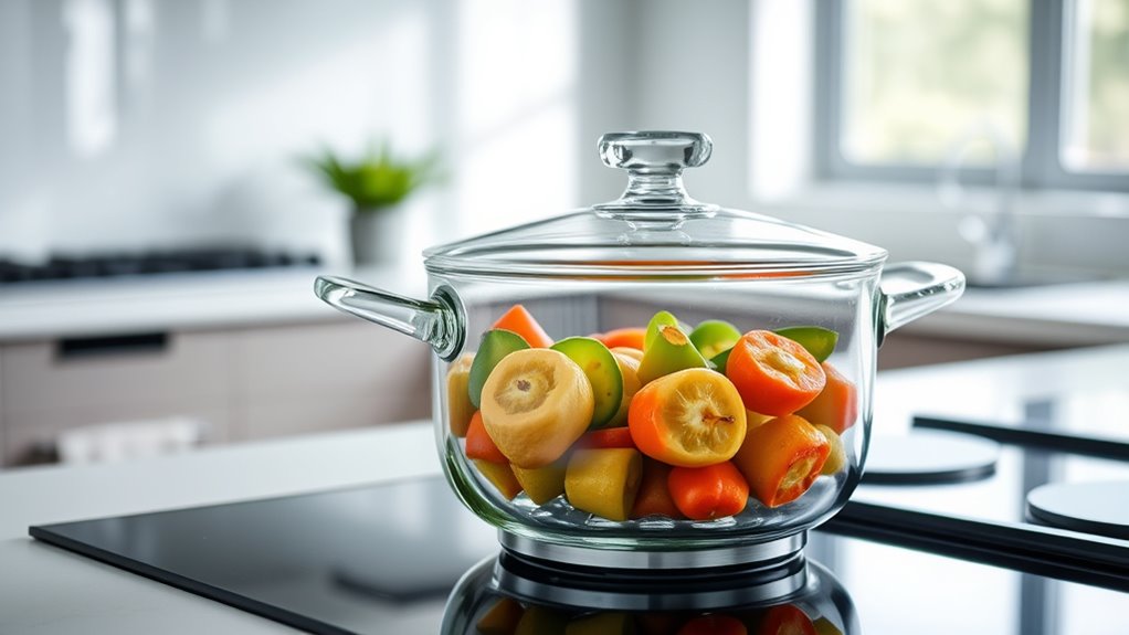 transparent stylish functional cookware