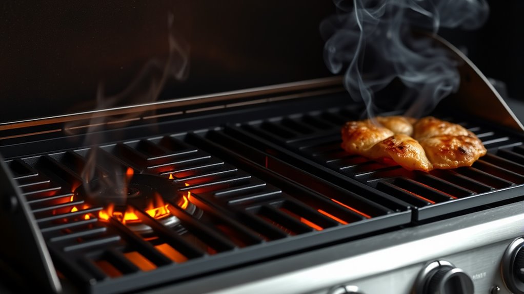 two burner heat zones