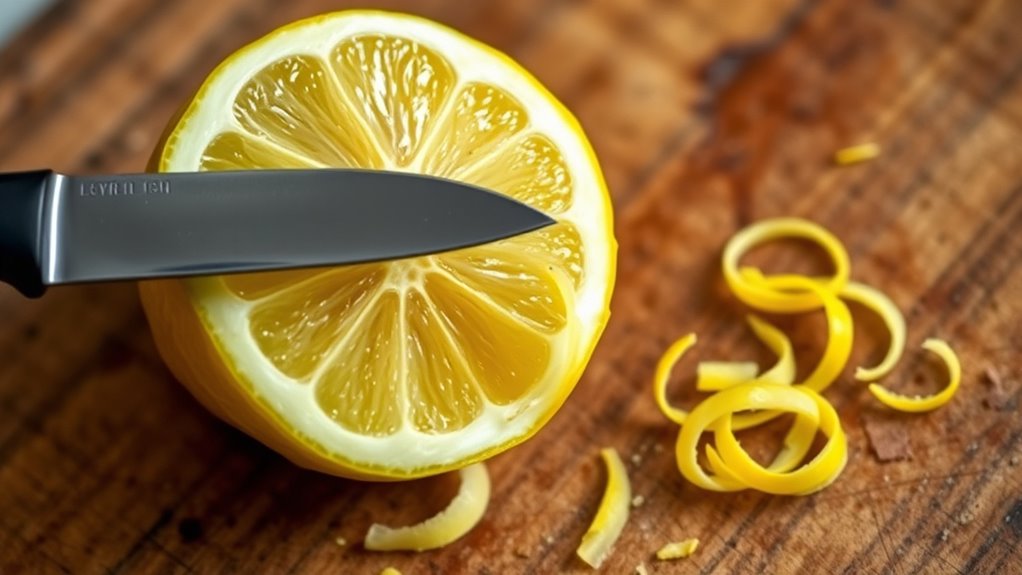 use only yellow peel
