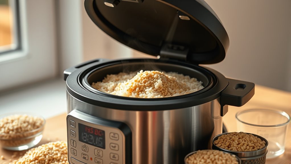 use white rice setting