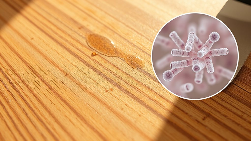 wooden boards stay bacteria free